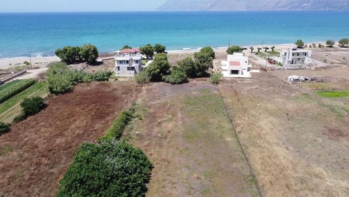 Kreta, Kissamos: Grundstück in unmittelbarer Meern