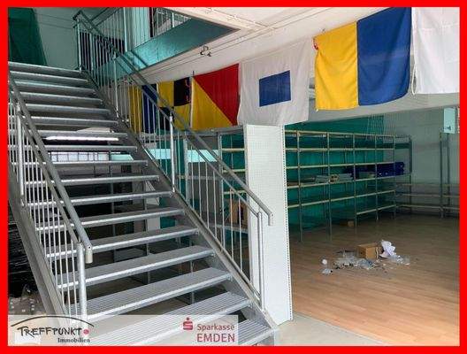 Treppe Verkaufsraum