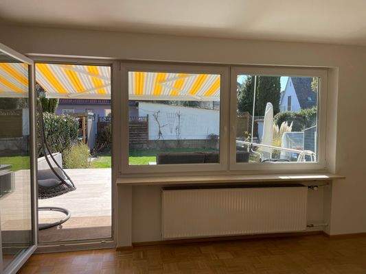 Blick in den grünen Garten! 