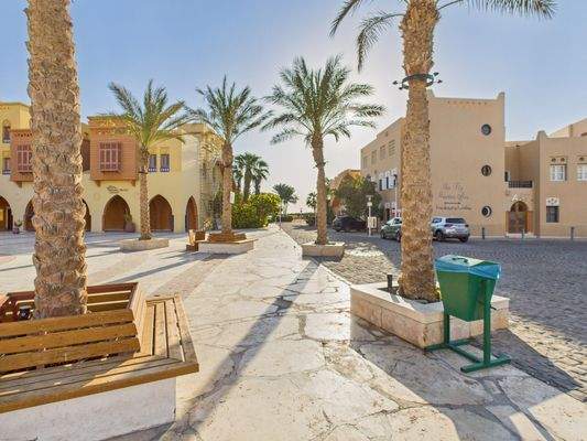 Außenbereich um die Immobilie