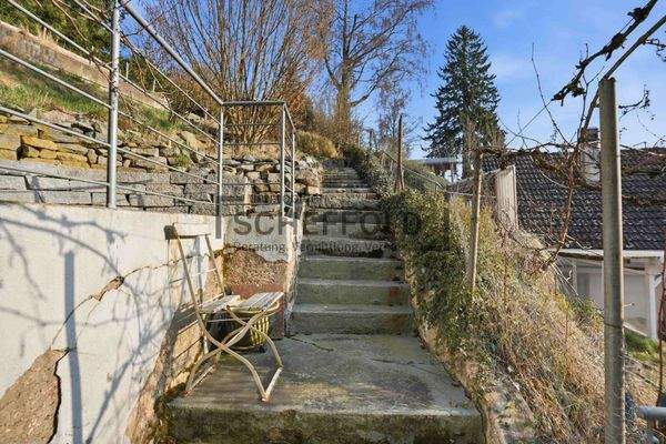 Treppenaufgang zu den Terrassen