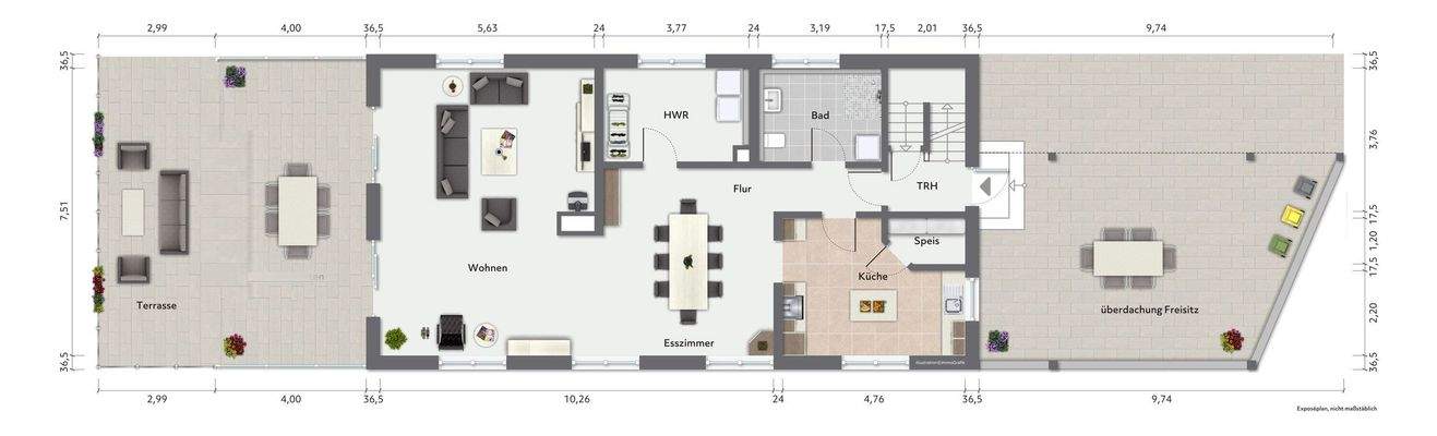 Grundriss Erdgeschoss