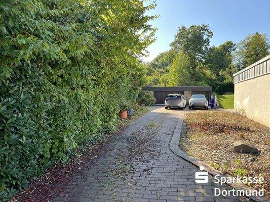 Zufahrt zum Haus