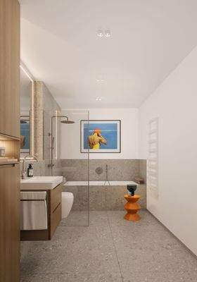 Visualisierung Badezimmer