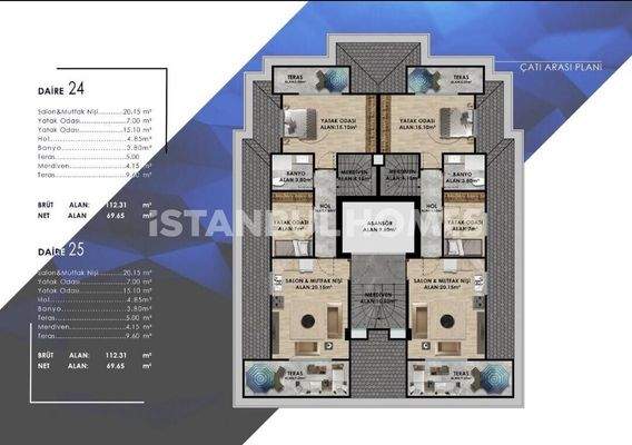 Flats Near the Coast and Metro in Kadıköy Istanbul