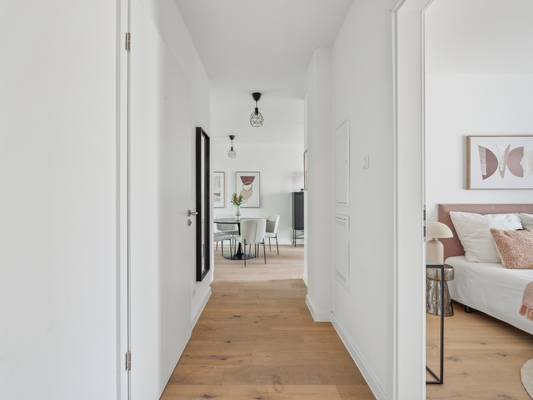 Flur,  Musterwohnung