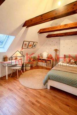 Kinderzimmer im Dachgeschoss