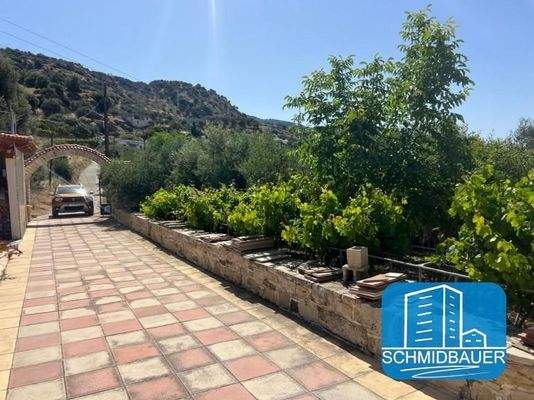 Südkreta: Haus mit spektakulärer Aussicht und großem Garten in Grigoria zu verkaufen