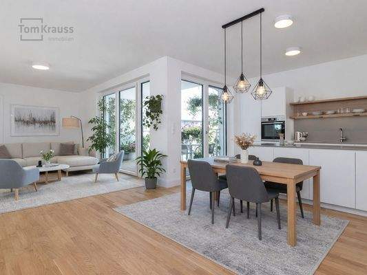 Wohnküche Staging