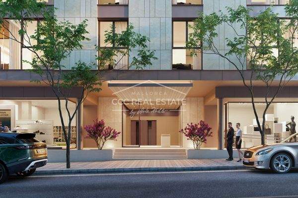 Moderner Hauseingang