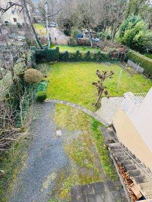 Garten vom Balkon OG