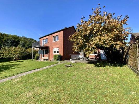 Hausansicht Gartenseite