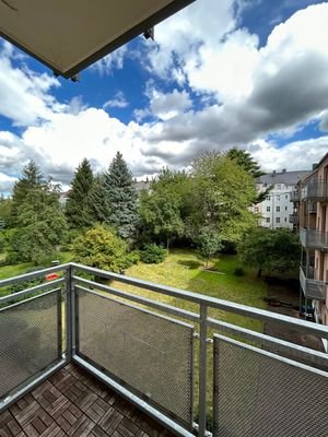 Ausblick Balkon