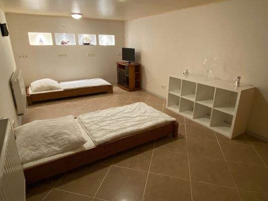 Hobbyzimmer im Keller