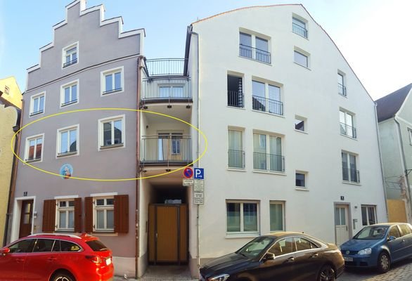 Ansicht Schulstr. 8 und 10