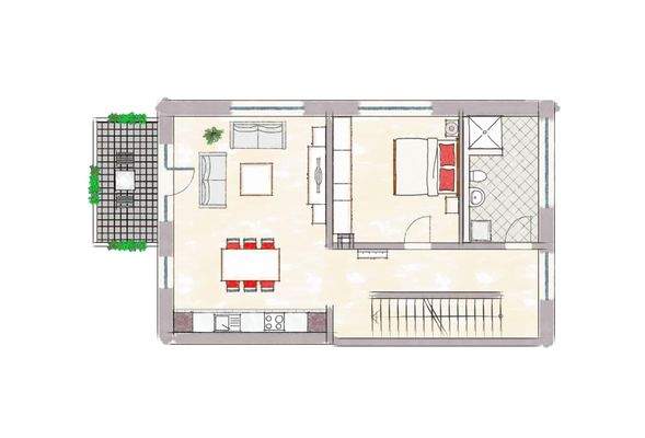 Grundriss Obergeschoss