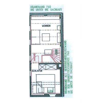 Grundriss Nebengebäude 1OG