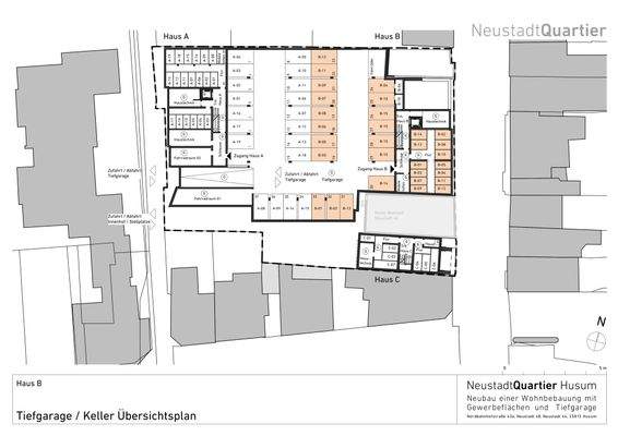 Haus B - Tiefgarage Keller