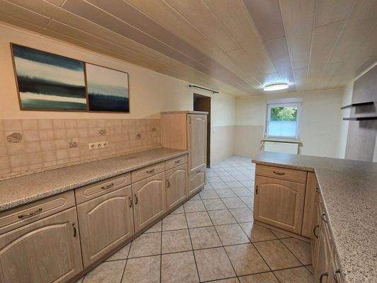 Küche mit Essbereich