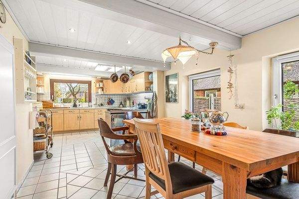 Essbereich in der Küche