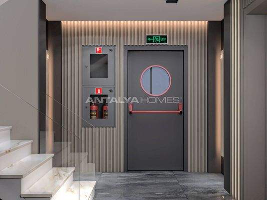 Flats with Parking Lot and Smart Home System in Antalya