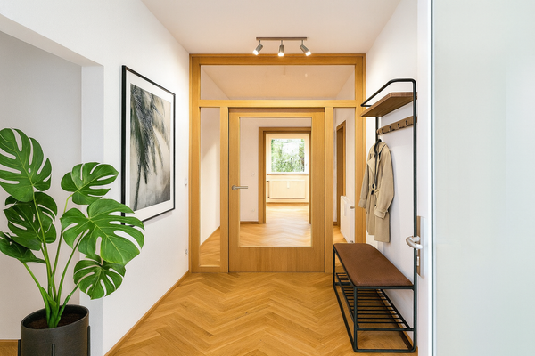 Visualisierung einladender Eingangsbereich &amp; Flur