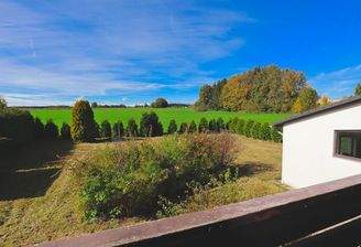 Blick vom Balkon