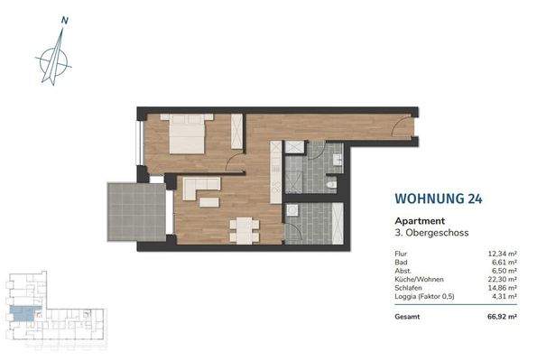 Grundriss WHG 24