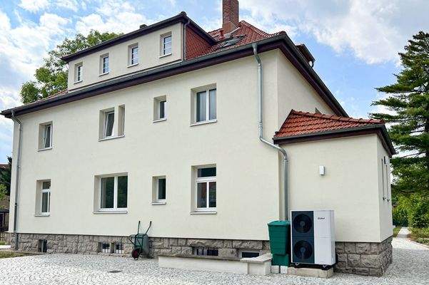 Sanierter Altbau mit modernster Heiztechnik