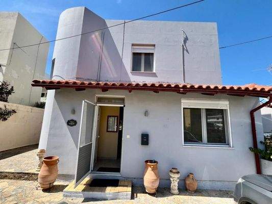 Kreta, Pachia Ammos: Zwei-Zimmer-Haus mit Meerblick und nur einen kurzen Spaziergang vom Strand entfernt