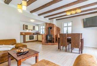 Ferienhaus - Wohnzimmer