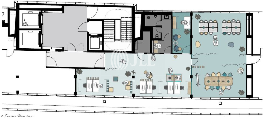Grundriss Ebene 11, BT 3, ME12