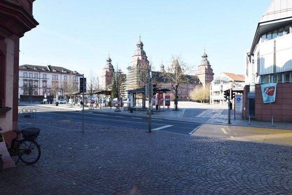 100m entfernter Schloßplatz