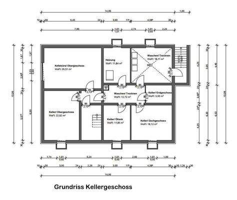 Grundriss Kellergeschoss