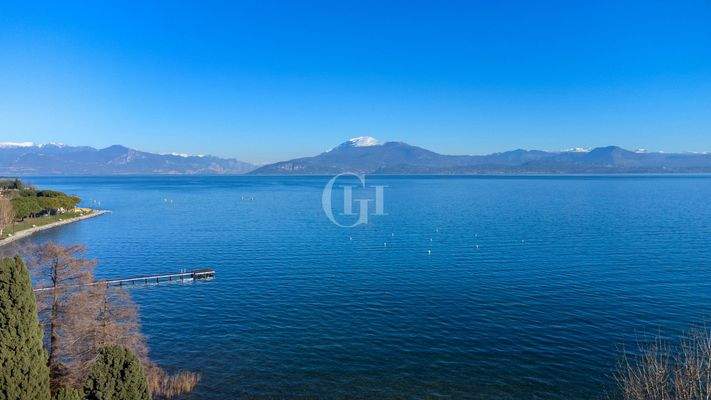 Seeblick von die Terrasse