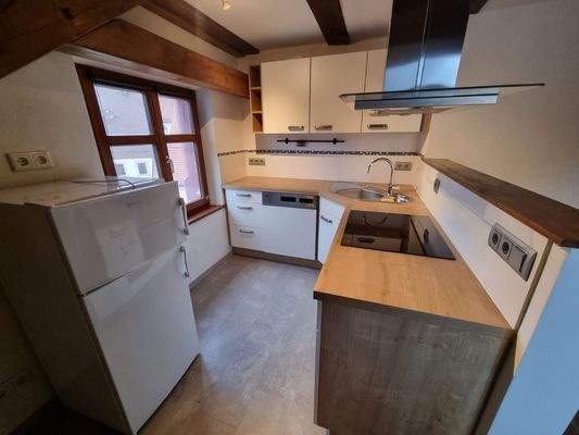 offene Küche mit EBK