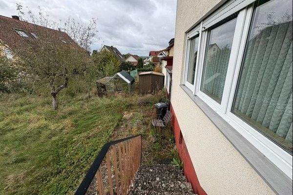 Treppe EG in den Garten