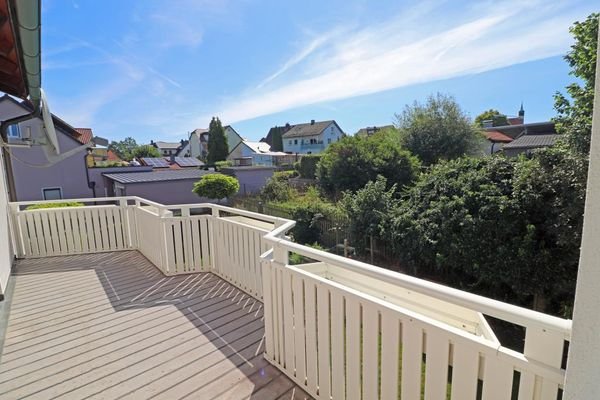 Balkon mit Fernsicht