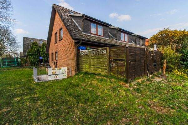 Außenansicht der Mehrfamilienhäuser