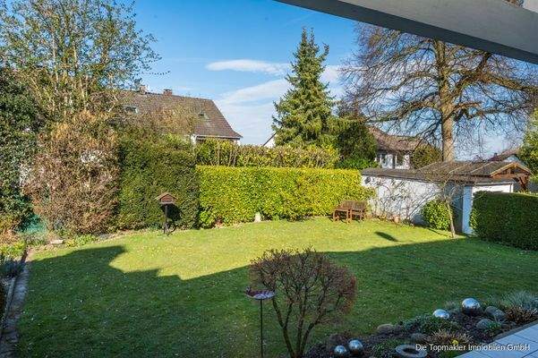 Garten im Erdgeschoss 