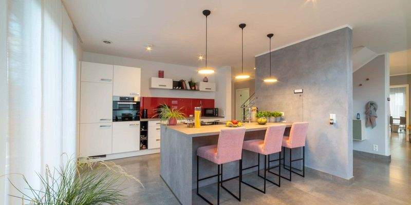 Offene Wohnküche mit Flair