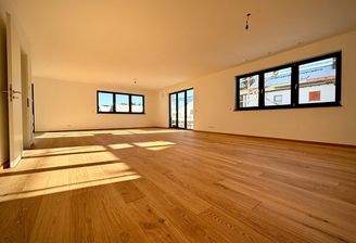 ca. 59 qm Wohnen/Essen / Kochen mit Südbalkon