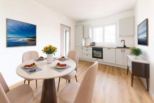 virtuell Staging Koch-/Essbereich