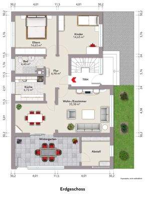 Grundriss Erdgeschoss