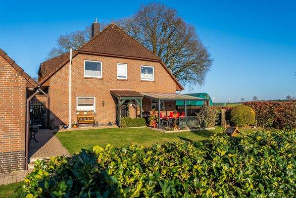 Blick auf die Terrasse