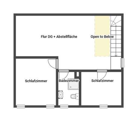 Grundriss Skizze 1.OG