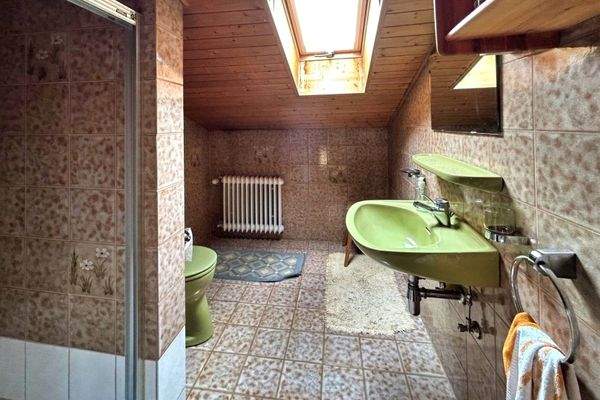 Badezimmer Dachgeschoss