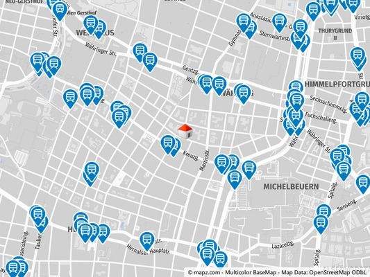 Geolyzer Kartenausschnitt