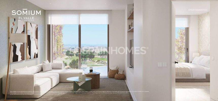 Golf Flats with Shared Pool and Garden in Murcia