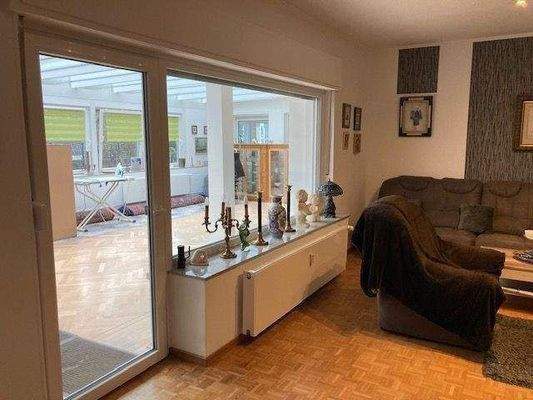 Wohnzimmer Zugang Wintergarten 